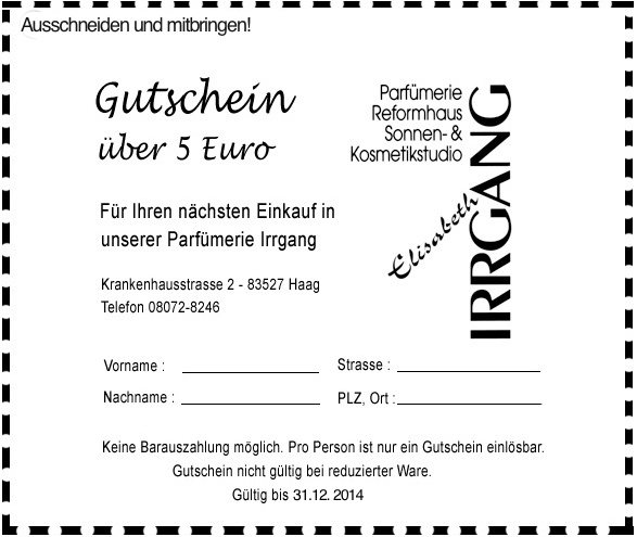 Gutschein